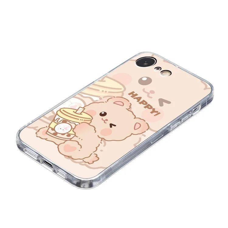 For iPhone 7 / 8 / SE (2020) / SE (2022) Case Printed Pattern TPU Phone Back Cover