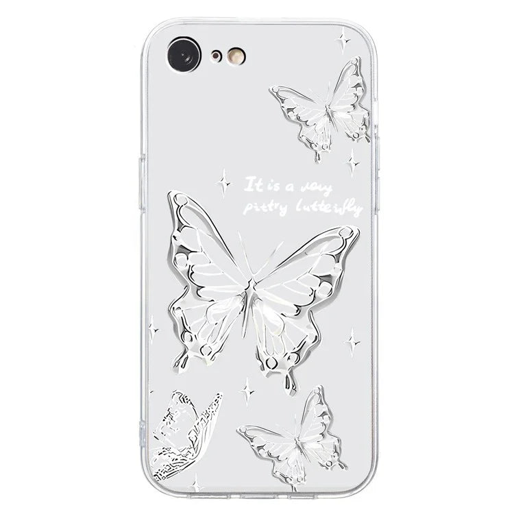 For iPhone 7 / 8 / SE (2020) / SE (2022) Case Printed Pattern TPU Phone Back Cover
