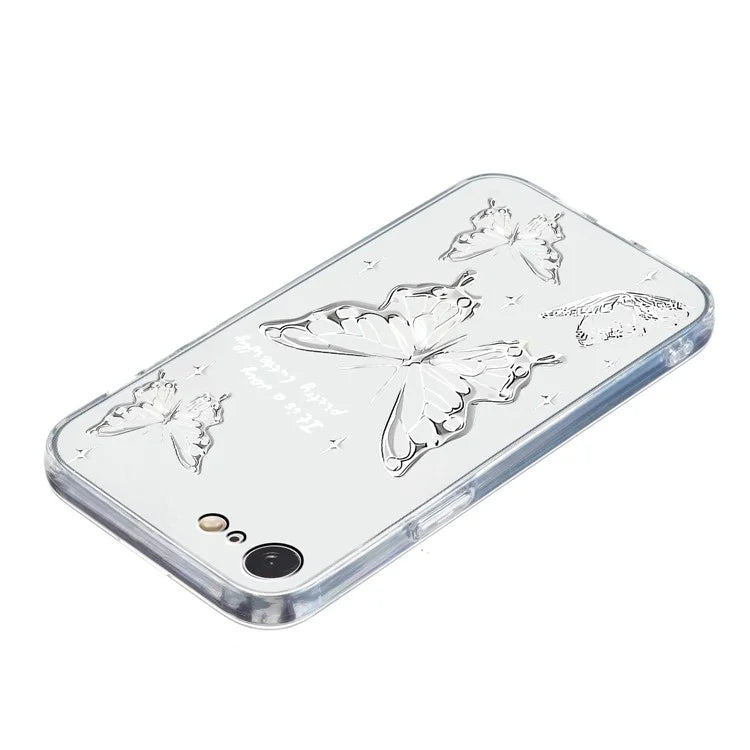 For iPhone 7 / 8 / SE (2020) / SE (2022) Case Printed Pattern TPU Phone Back Cover