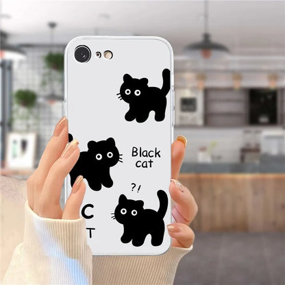 For iPhone 7 / 8 / SE (2020) / SE (2022) Case Printed Pattern TPU Phone Back Cover