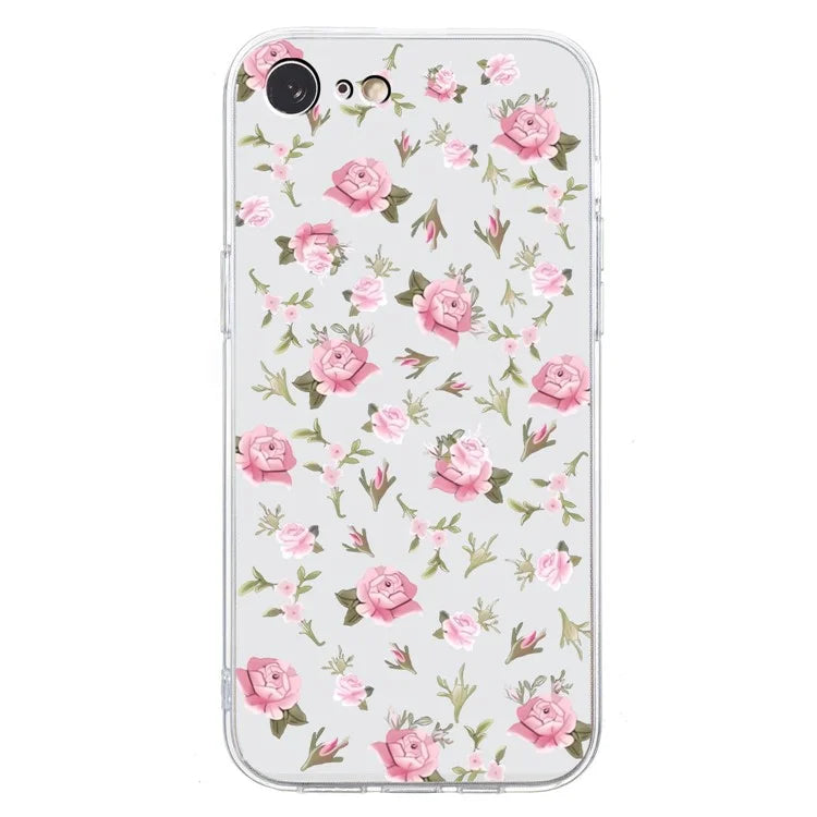 For iPhone 7 / 8 / SE (2020) / SE (2022) Case Printed Pattern TPU Phone Back Cover