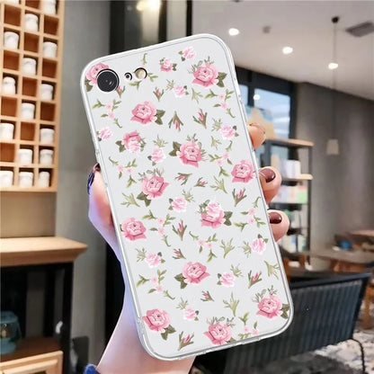For iPhone 7 / 8 / SE (2020) / SE (2022) Case Printed Pattern TPU Phone Back Cover