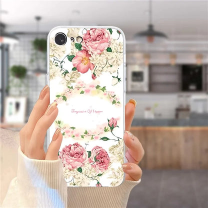 For iPhone 7 / 8 / SE (2020) / SE (2022) Case Printed Pattern TPU Phone Back Cover