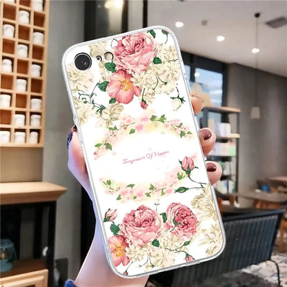 For iPhone 7 / 8 / SE (2020) / SE (2022) Case Printed Pattern TPU Phone Back Cover