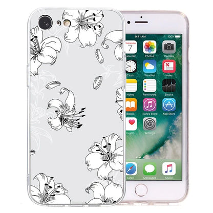 For iPhone 7 / 8 / SE (2020) / SE (2022) Case Printed Pattern TPU Phone Back Cover