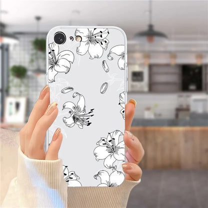 For iPhone 7 / 8 / SE (2020) / SE (2022) Case Printed Pattern TPU Phone Back Cover
