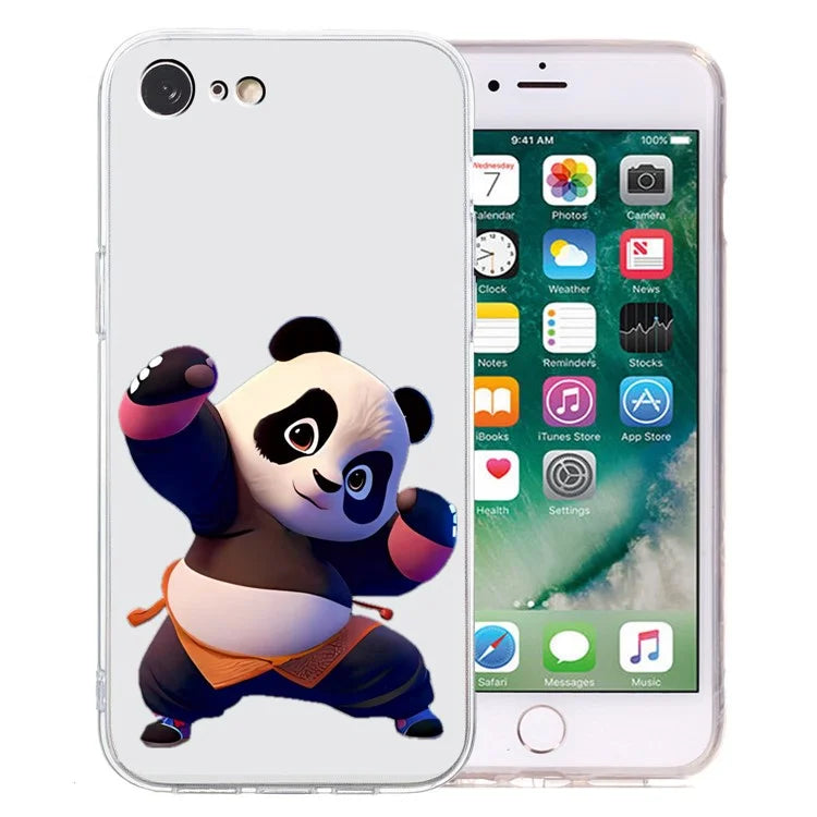 For iPhone 7 / 8 / SE (2020) / SE (2022) Case Printed Pattern TPU Phone Back Cover
