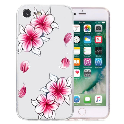 For iPhone 7 / 8 / SE (2020) / SE (2022) Case Printed Pattern TPU Phone Back Cover