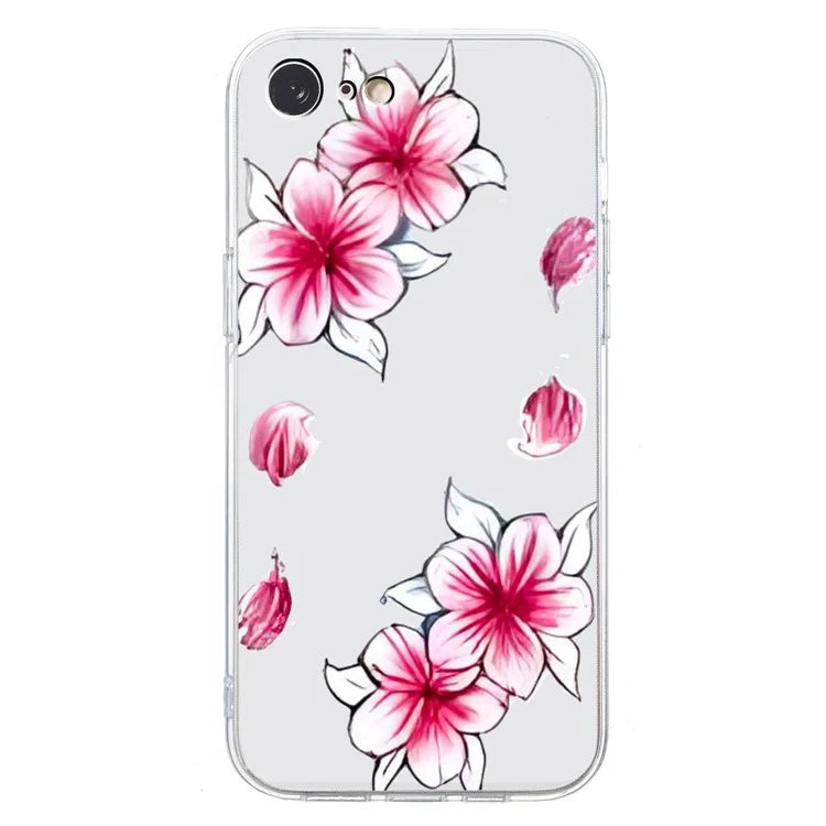 For iPhone 7 / 8 / SE (2020) / SE (2022) Case Printed Pattern TPU Phone Back Cover
