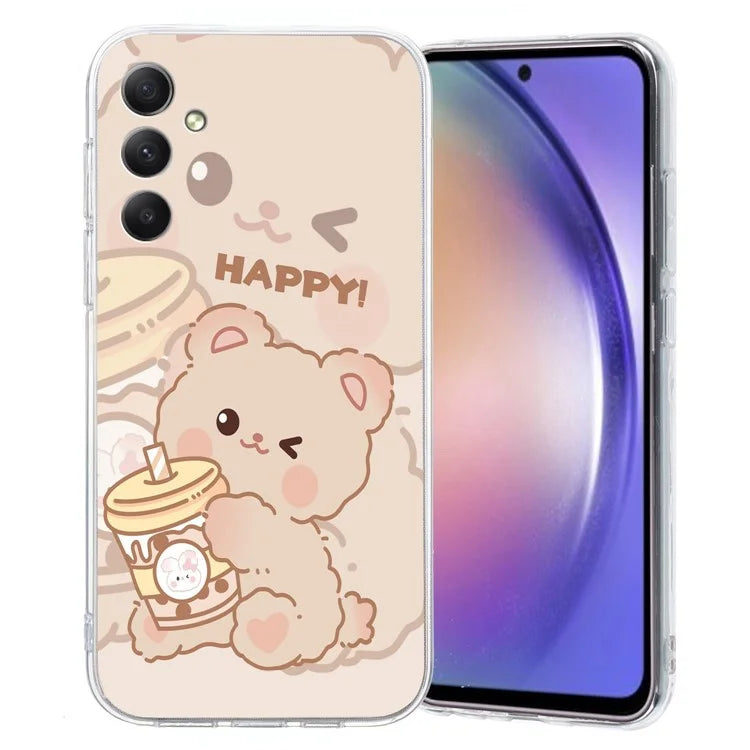 For Samsung Galaxy A14 5G TPU Case Mobile Phone Cover Pattern Printing