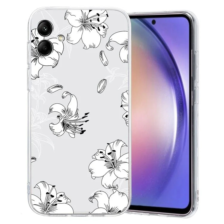 For Samsung Galaxy A05 4G TPU Phone Case Pattern Printing Protective Back Cover