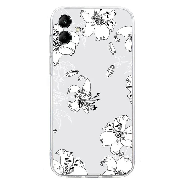 For Samsung Galaxy A05 4G TPU Phone Case Pattern Printing Protective Back Cover
