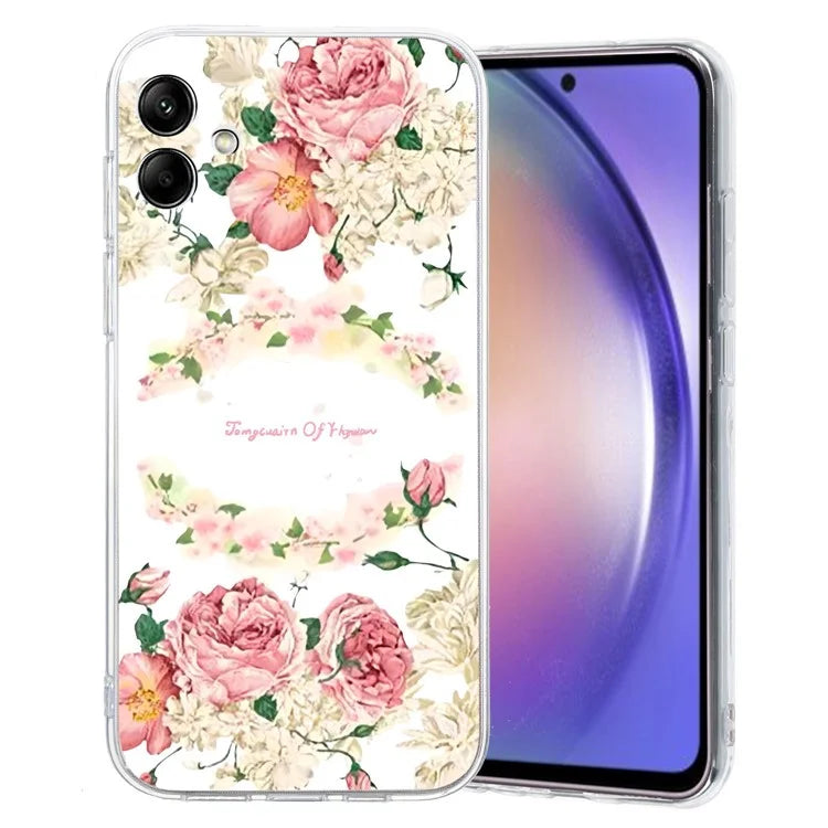 For Samsung Galaxy A05 4G TPU Phone Case Pattern Printing Protective Back Cover