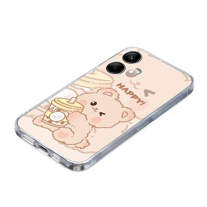 For Samsung Galaxy A05 4G TPU Phone Case Pattern Printing Protective Back Cover