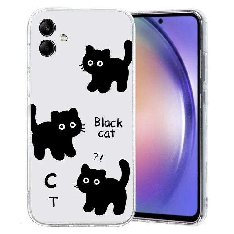 For Samsung Galaxy A05 4G TPU Phone Case Pattern Printing Protective Back Cover