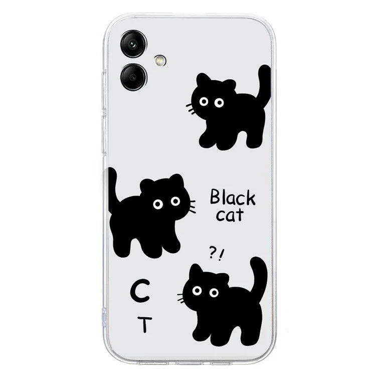 For Samsung Galaxy A05 4G TPU Phone Case Pattern Printing Protective Back Cover