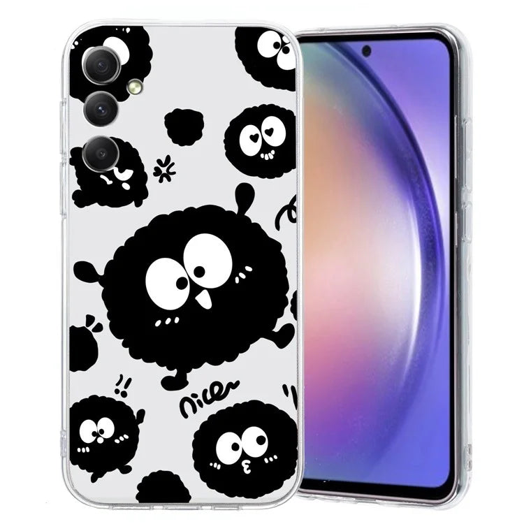 For Samsung Galaxy A15 4G / 5G Case Pattern Print Back Cover TPU Phone Shell