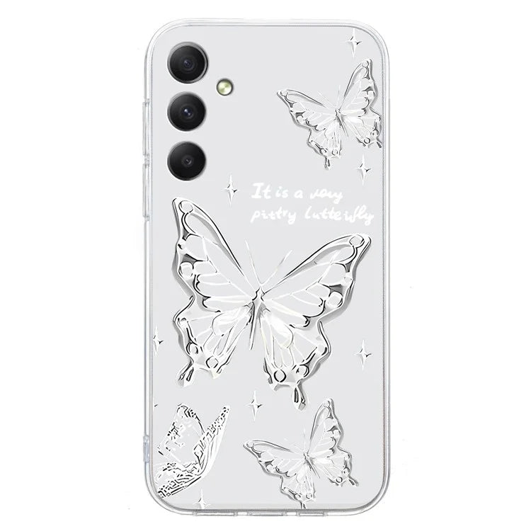 For Samsung Galaxy A15 4G / 5G Case Pattern Print Back Cover TPU Phone Shell