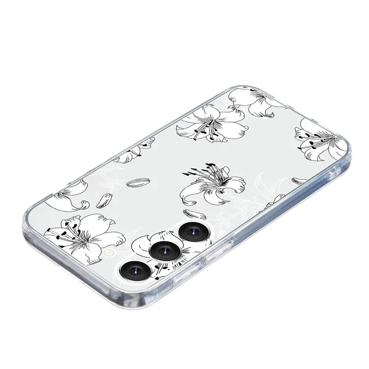 For Samsung Galaxy S23+ Shockproof Case Pattern Printing TPU Phone Cover