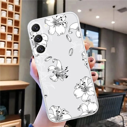 For Samsung Galaxy S23+ Shockproof Case Pattern Printing TPU Phone Cover