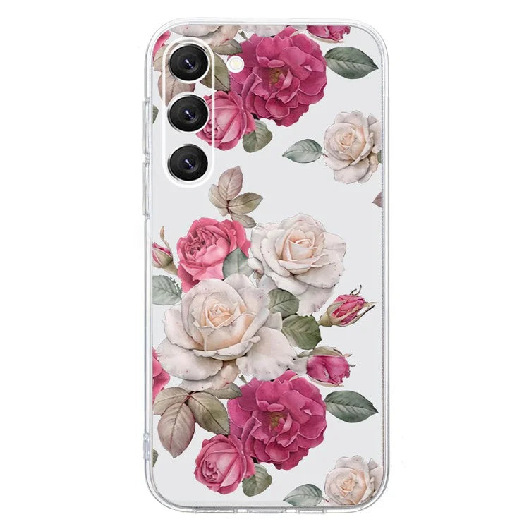 For Samsung Galaxy S23+ Shockproof Case Pattern Printing TPU Phone Cover