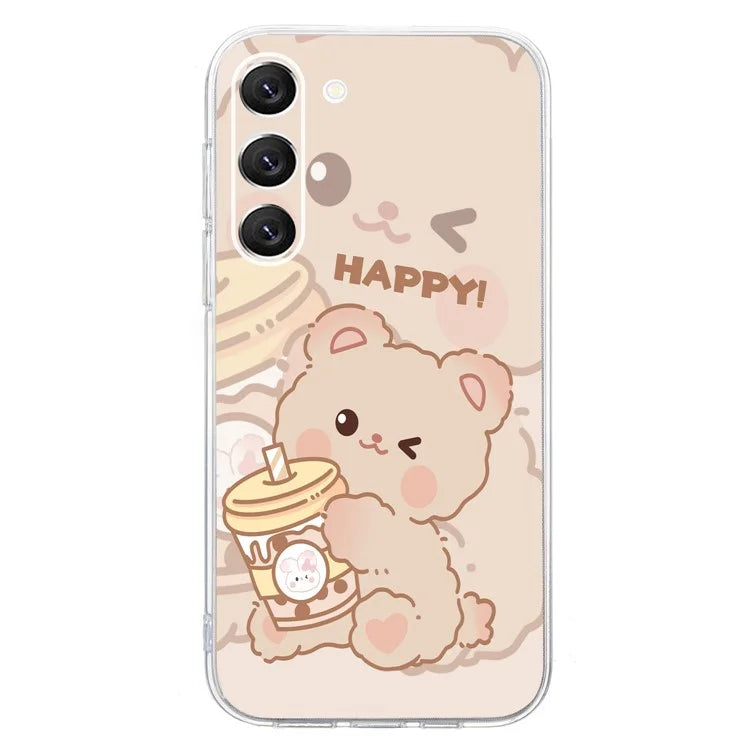 For Samsung Galaxy S23+ Shockproof Case Pattern Printing TPU Phone Cover