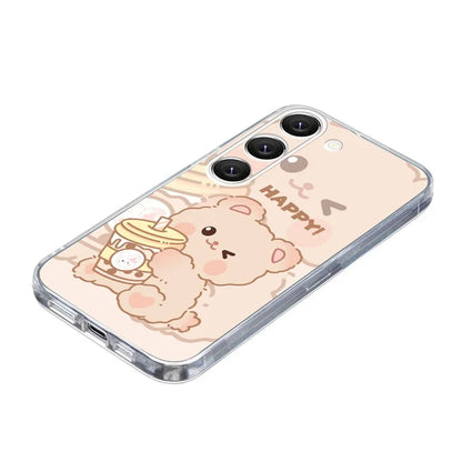 For Samsung Galaxy S23+ Shockproof Case Pattern Printing TPU Phone Cover