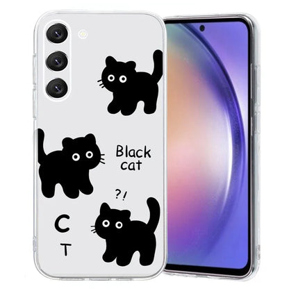 For Samsung Galaxy S23+ Shockproof Case Pattern Printing TPU Phone Cover