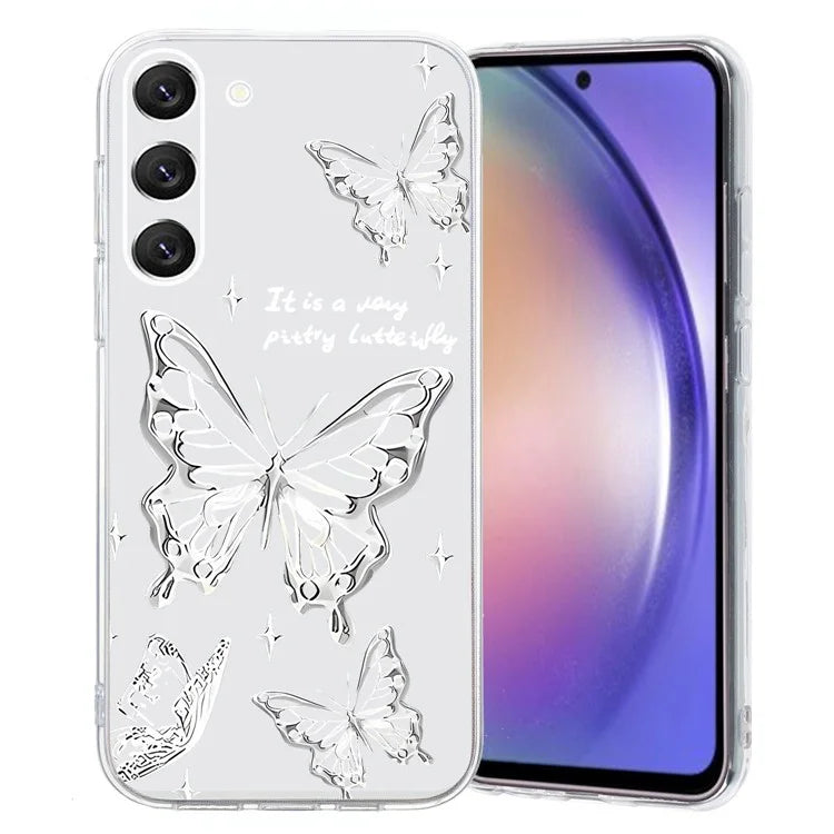 For Samsung Galaxy S23+ Shockproof Case Pattern Printing TPU Phone Cover