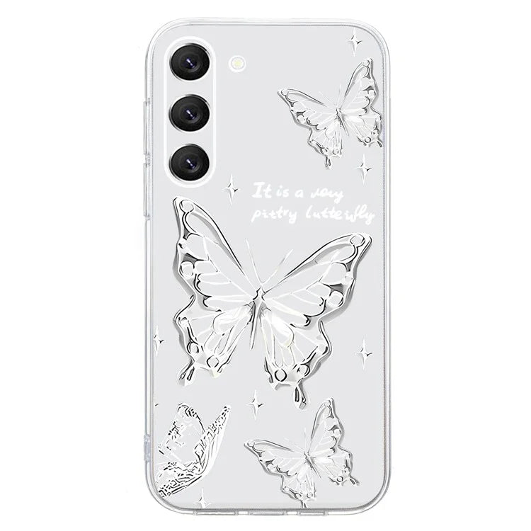 For Samsung Galaxy S23+ Shockproof Case Pattern Printing TPU Phone Cover