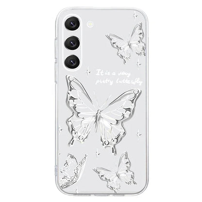 For Samsung Galaxy S23+ Shockproof Case Pattern Printing TPU Phone Cover
