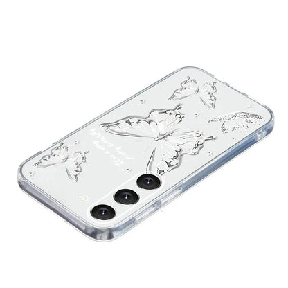 For Samsung Galaxy S23+ Shockproof Case Pattern Printing TPU Phone Cover