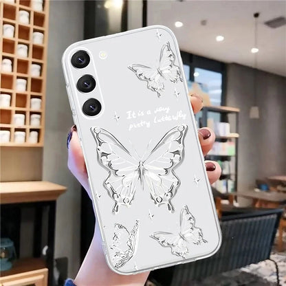 For Samsung Galaxy S23+ Shockproof Case Pattern Printing TPU Phone Cover