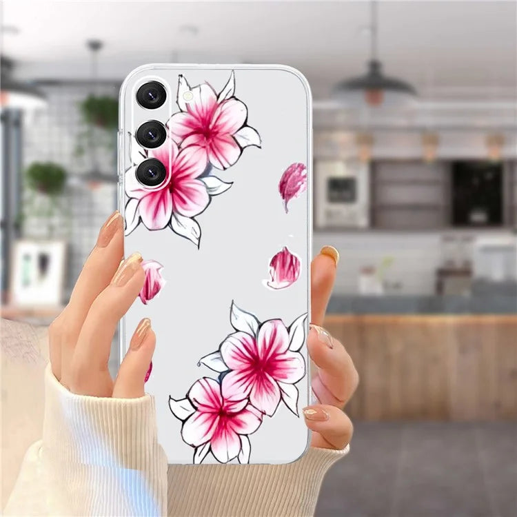 For Samsung Galaxy S23 TPU Case Pattern Printed Phone Protective Cover