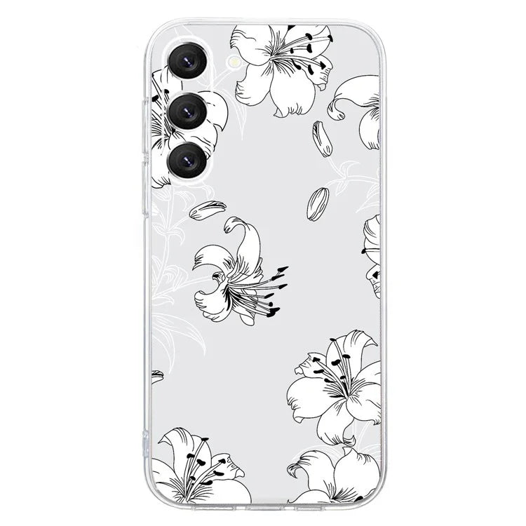 For Samsung Galaxy S23 TPU Case Pattern Printed Phone Protective Cover