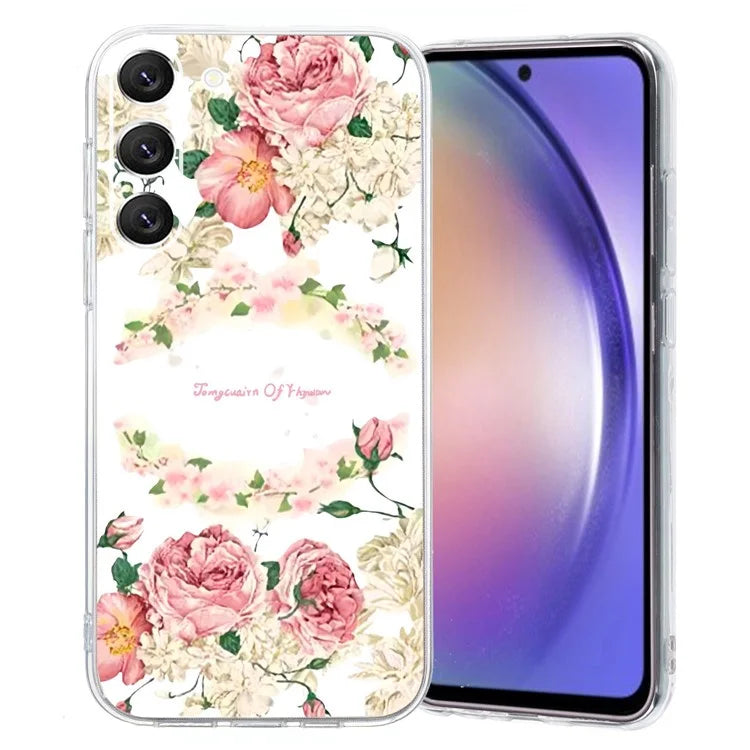 For Samsung Galaxy S23 TPU Case Pattern Printed Phone Protective Cover