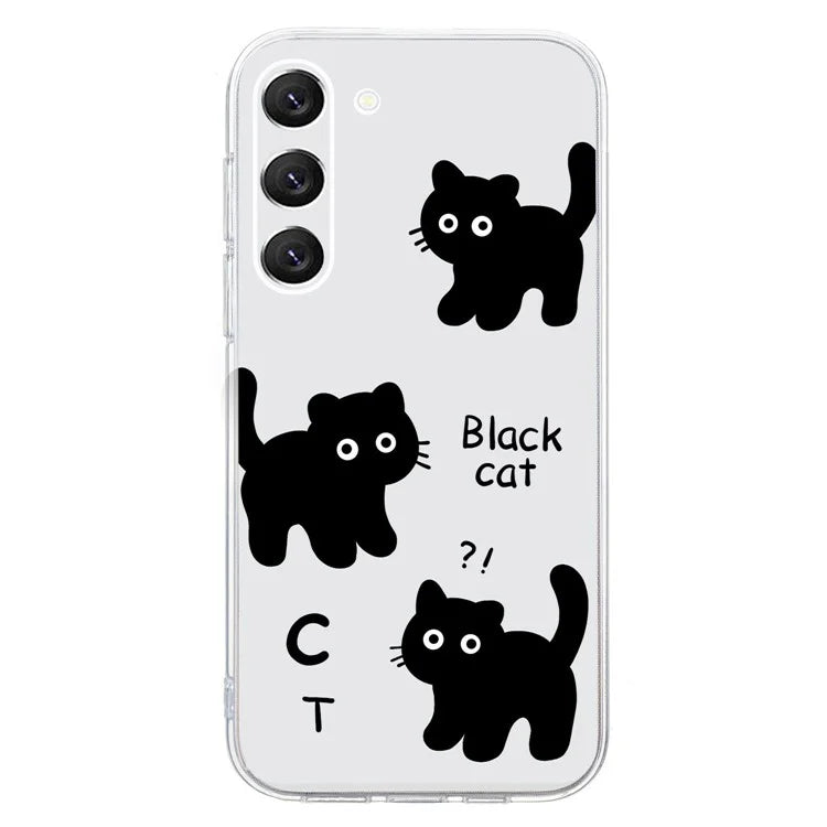 For Samsung Galaxy S23 TPU Case Pattern Printed Phone Protective Cover