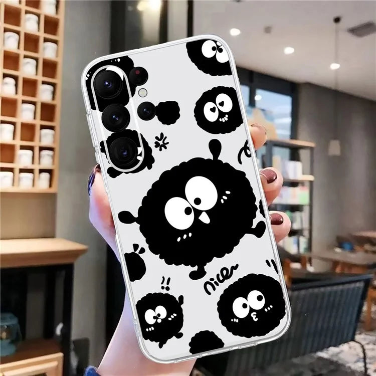 For Samsung Galaxy S23 Ultra Case Pattern Print TPU Phone Cover Precise Lens Protection