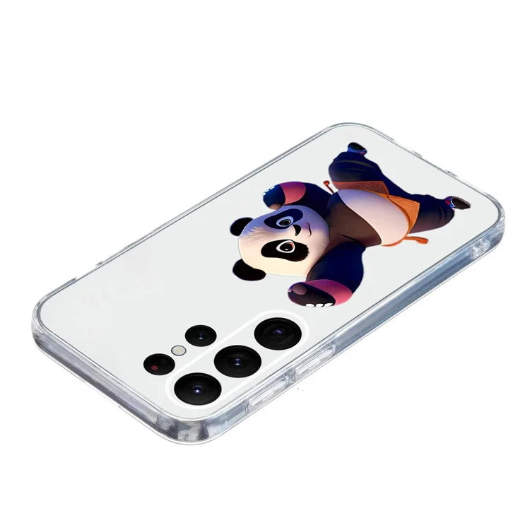 For Samsung Galaxy S23 Ultra Case Pattern Print TPU Phone Cover Precise Lens Protection
