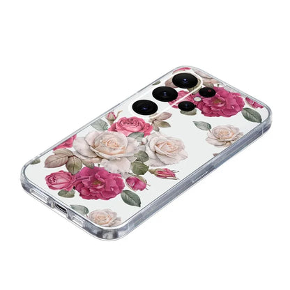 For Samsung Galaxy S23 Ultra Case Pattern Print TPU Phone Cover Precise Lens Protection