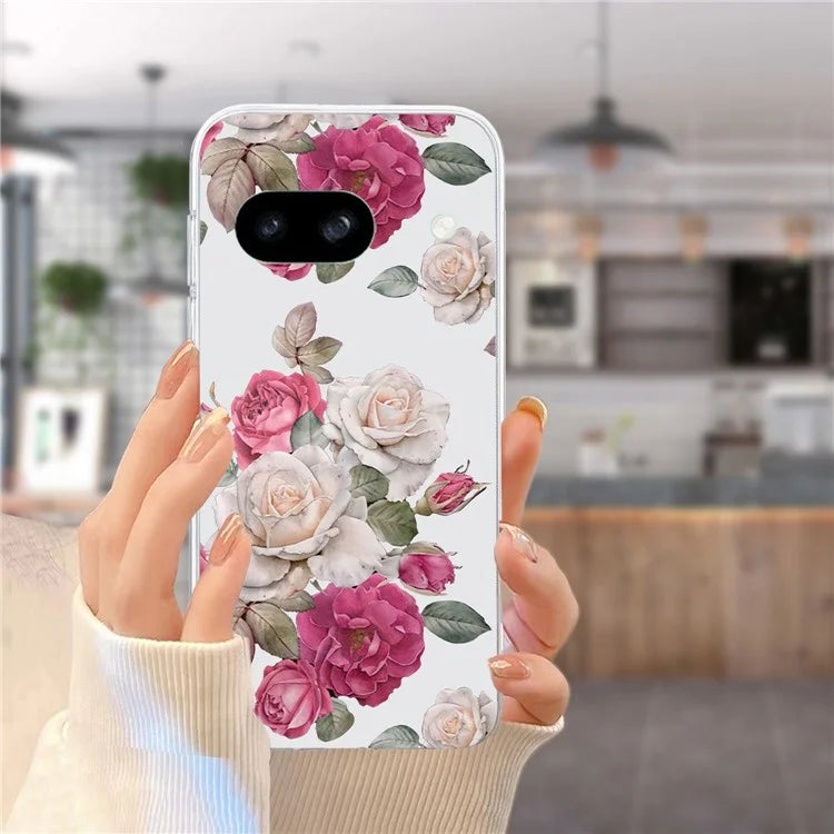 For Google Pixel 7a Case Anti-Drop Pattern Printing TPU Phone Cover