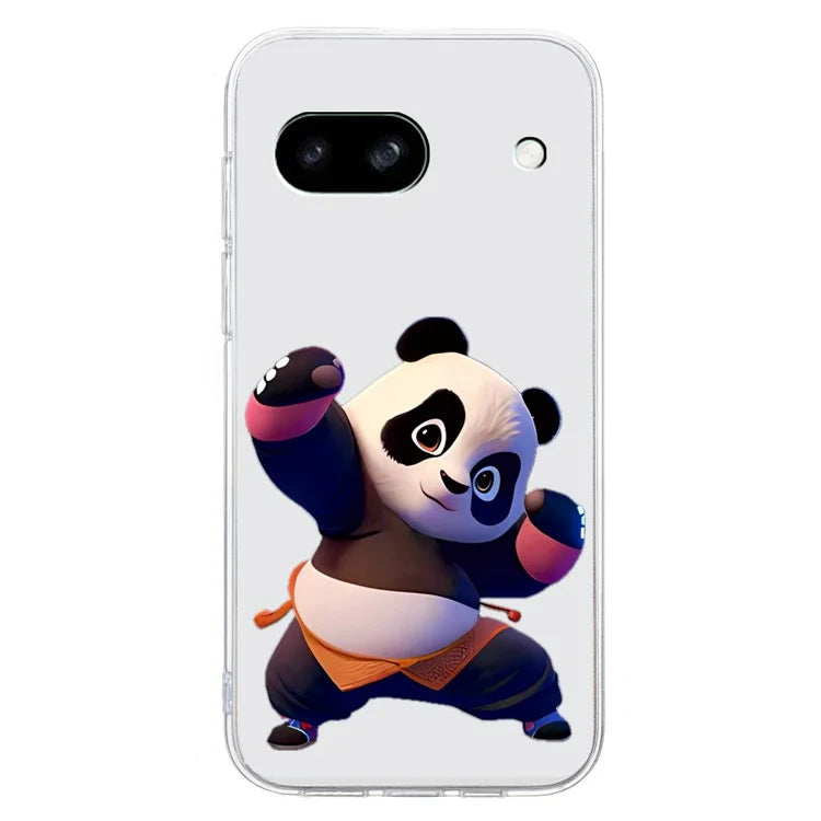 For Google Pixel 7a Case Anti-Drop Pattern Printing TPU Phone Cover