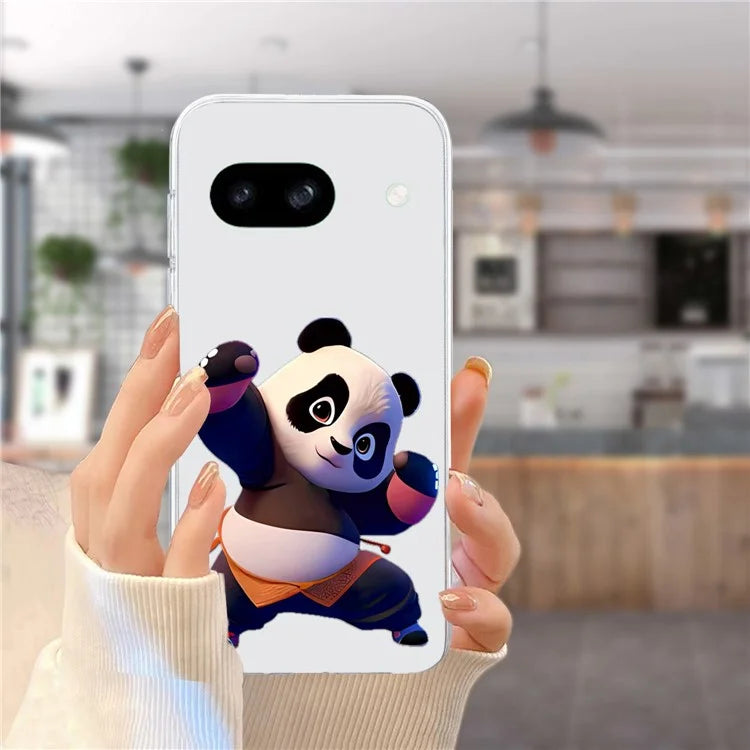For Google Pixel 7a Case Anti-Drop Pattern Printing TPU Phone Cover