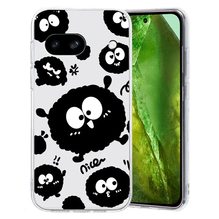 For Google Pixel 7a Case Anti-Drop Pattern Printing TPU Phone Cover