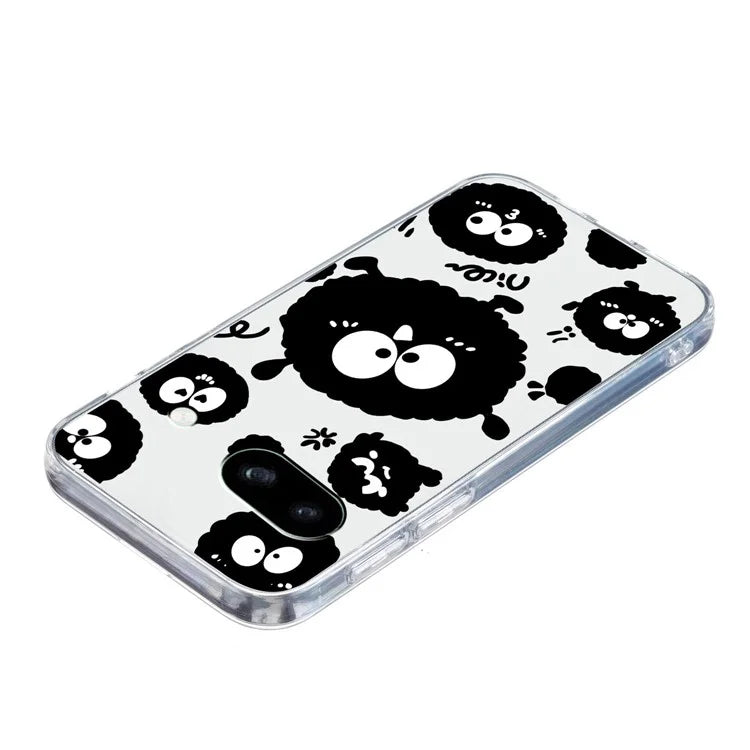 For Google Pixel 7a Case Anti-Drop Pattern Printing TPU Phone Cover