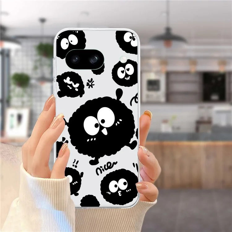 For Google Pixel 7a Case Anti-Drop Pattern Printing TPU Phone Cover