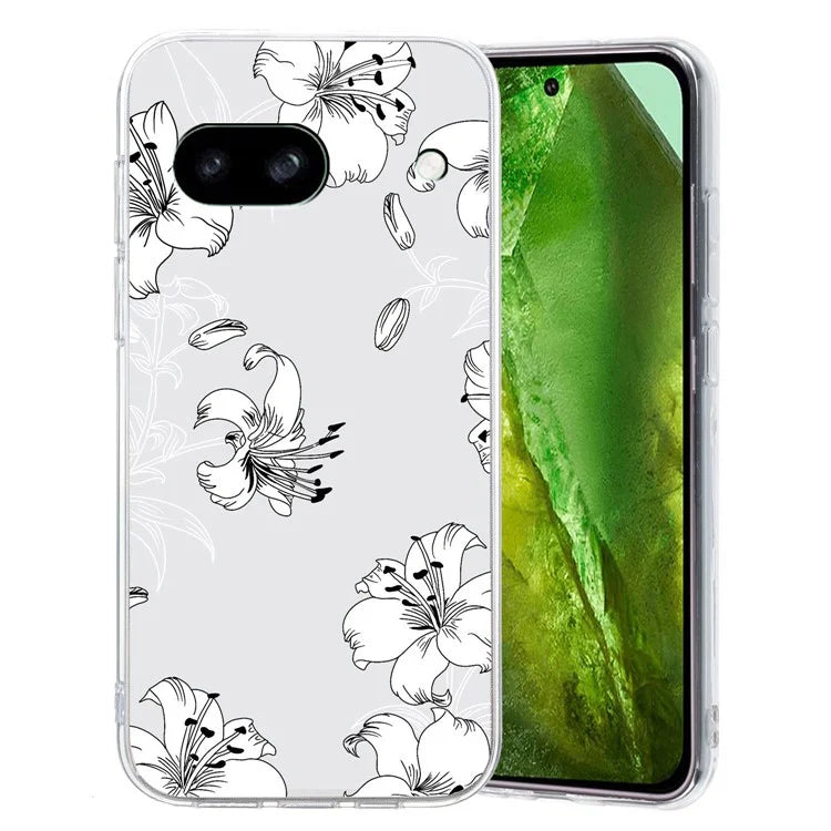 For Google Pixel 7a Case Anti-Drop Pattern Printing TPU Phone Cover