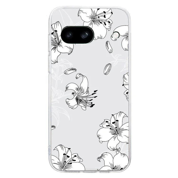For Google Pixel 7a Case Anti-Drop Pattern Printing TPU Phone Cover
