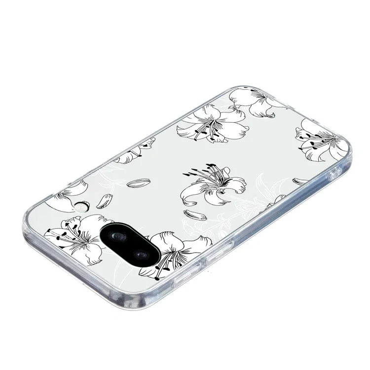 For Google Pixel 7a Case Anti-Drop Pattern Printing TPU Phone Cover