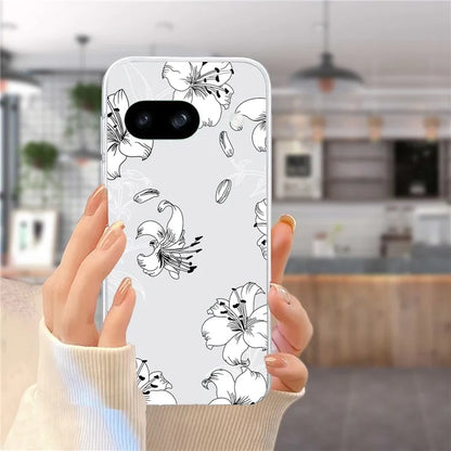 For Google Pixel 7a Case Anti-Drop Pattern Printing TPU Phone Cover